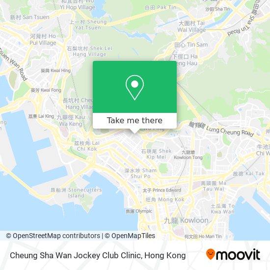 Cheung Sha Wan Jockey Club Clinic map
