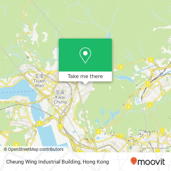 Cheung Wing Industrial Building map