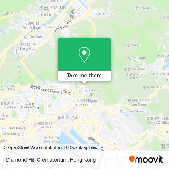 Diamond Hill Crematorium地圖