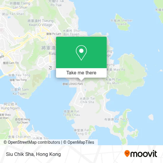 Siu Chik Sha map