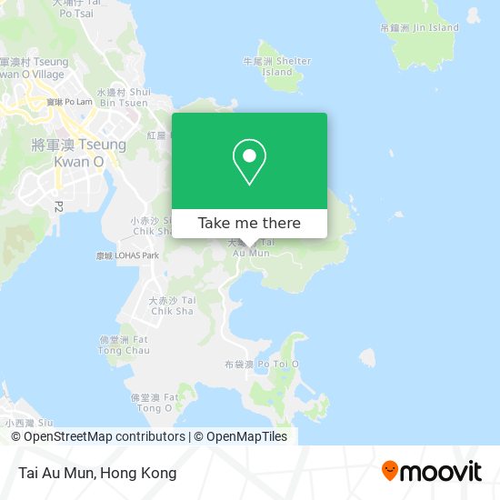 Tai Au Mun map