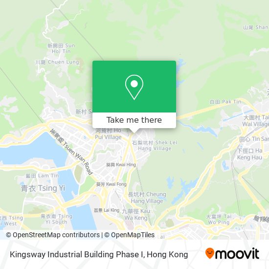 Kingsway Industrial Building Phase I map