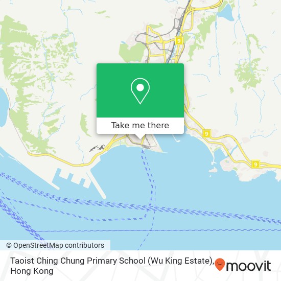 Taoist Ching Chung Primary School (Wu King Estate)地圖