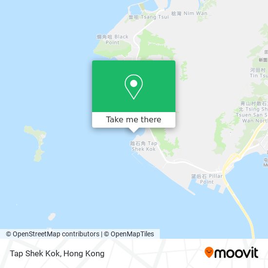 Tap Shek Kok map