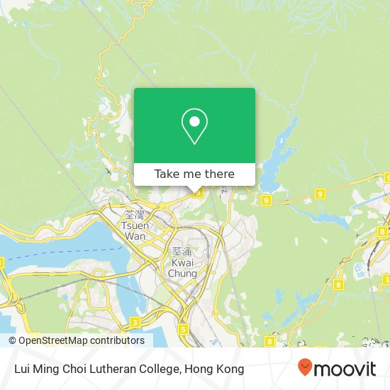 Lui Ming Choi Lutheran College map