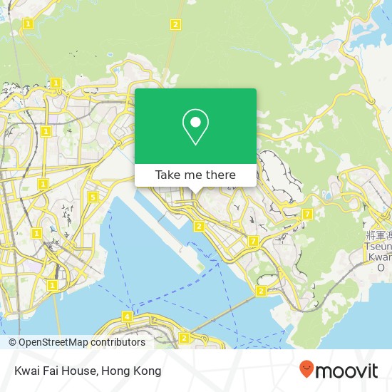Kwai Fai House map