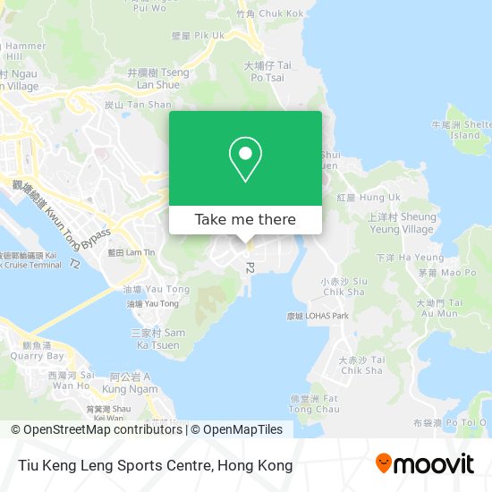 Tiu Keng Leng Sports Centre map