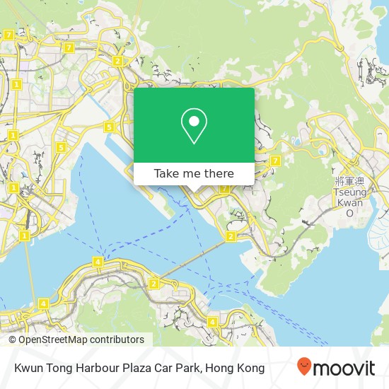Kwun Tong Harbour Plaza Car Park map