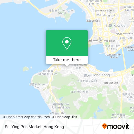 Sai Ying Pun Market map