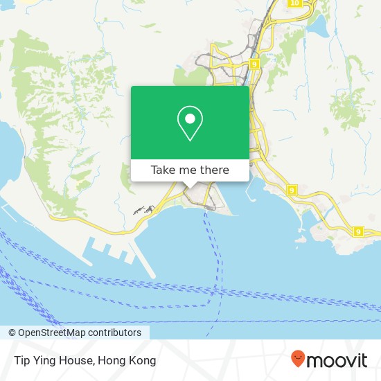 Tip Ying House map