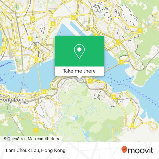 Lam Cheuk Lau map