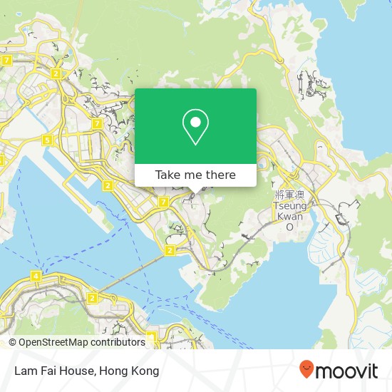 Lam Fai House map
