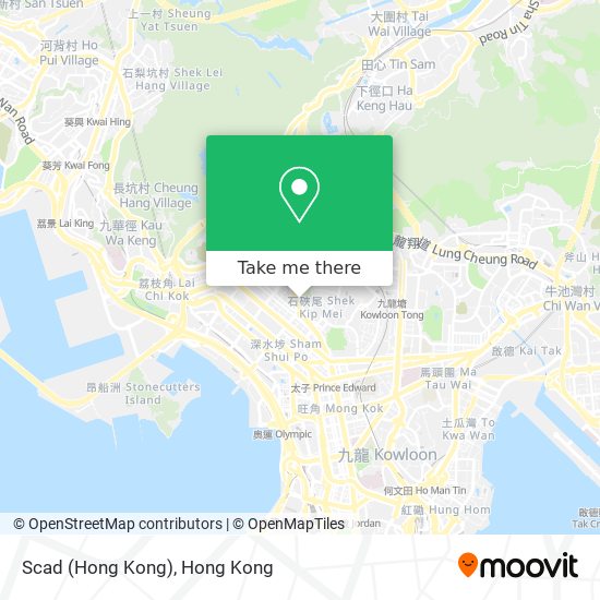 Scad (Hong Kong)地圖