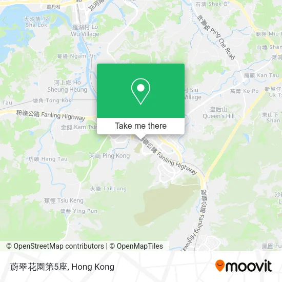 蔚翠花園第5座地圖
