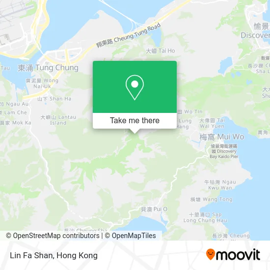 Lin Fa Shan map