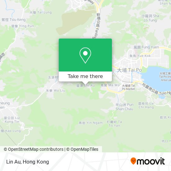 Lin Au map