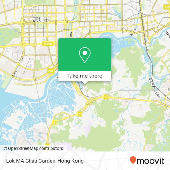 Lok MA Chau Garden map