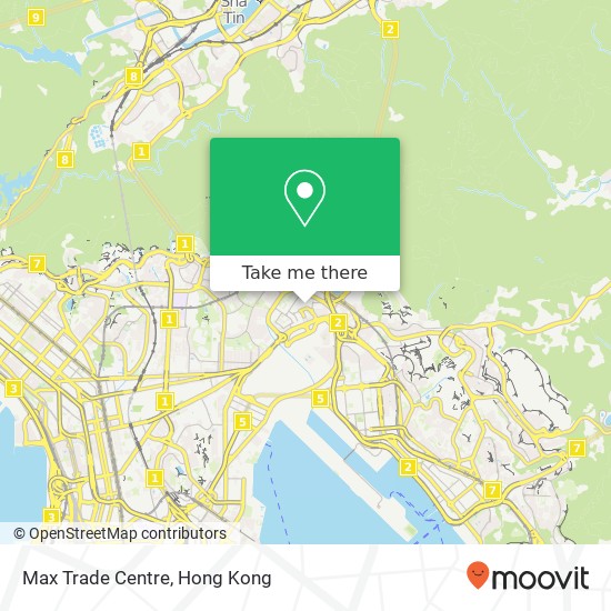 Max Trade Centre map