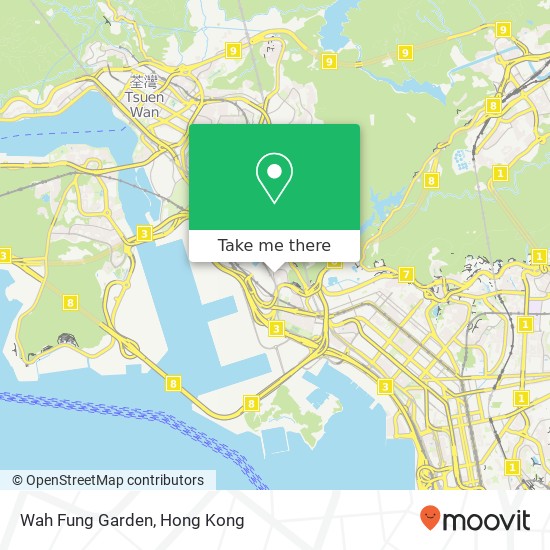 Wah Fung Garden map