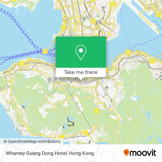 Wharney Guang Dong Hotel map