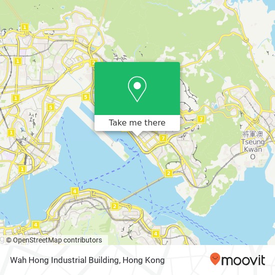 Wah Hong Industrial Building map