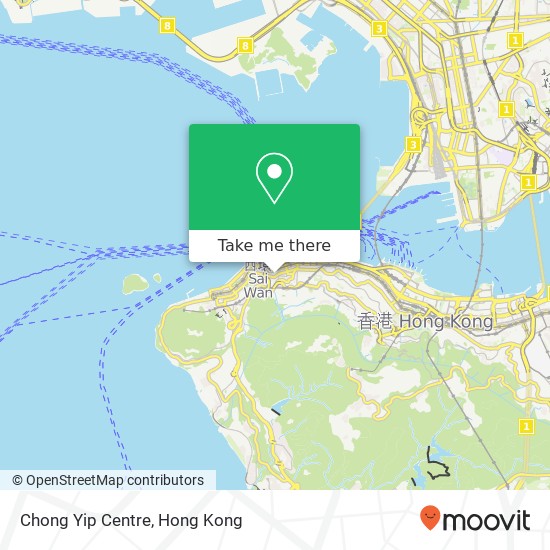 Chong Yip Centre map