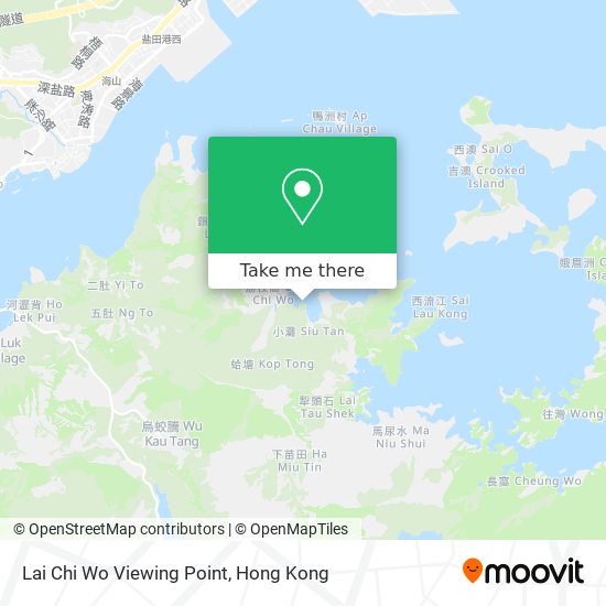 Lai Chi Wo Viewing Point map