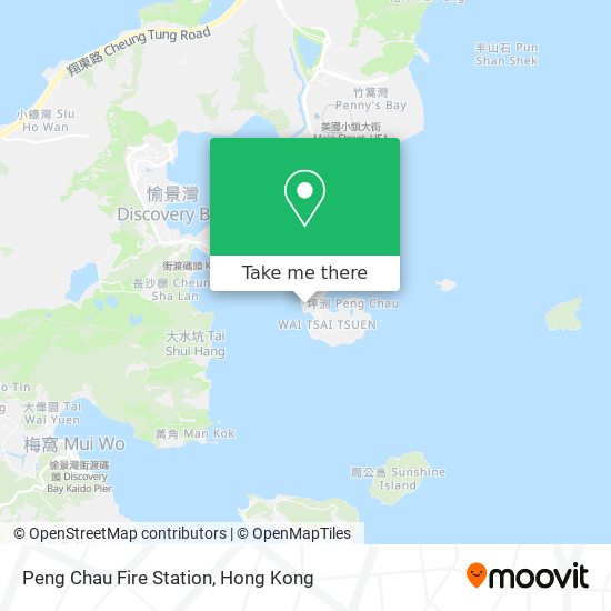 Peng Chau Fire Station map