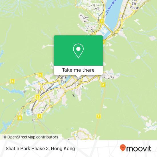 Shatin Park Phase 3 map