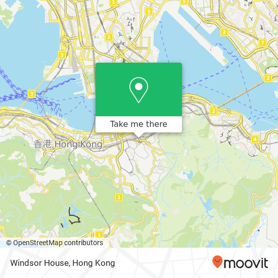 Windsor House map