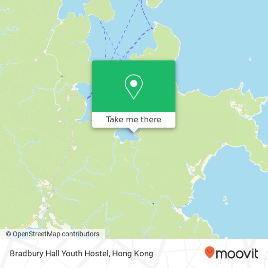 Bradbury Hall Youth Hostel map