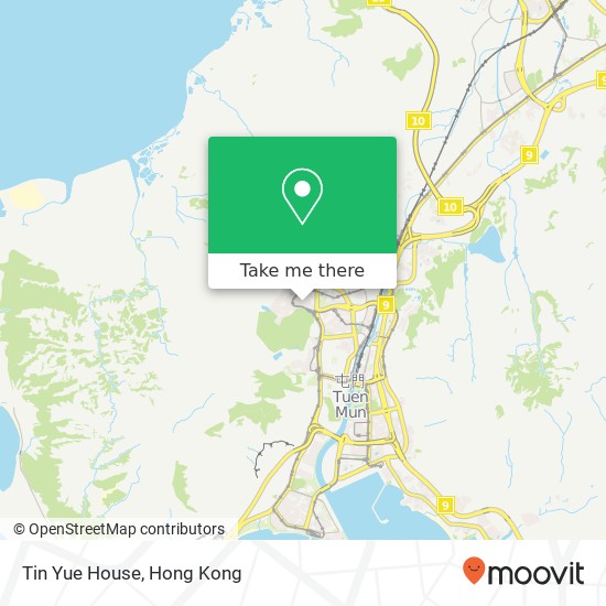 Tin Yue House map