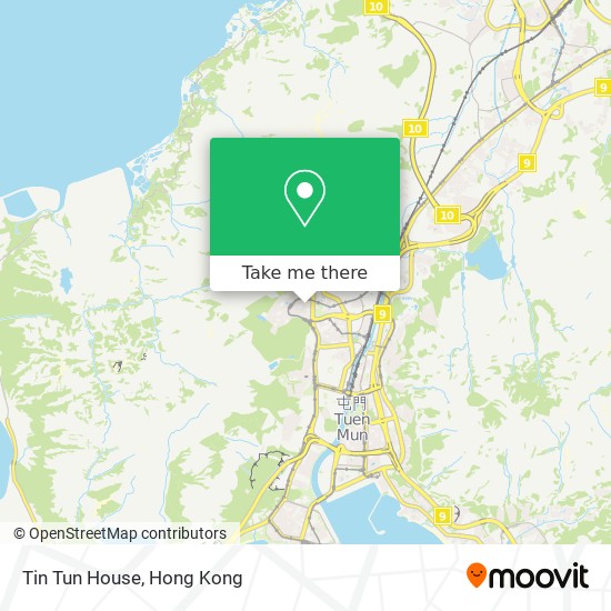 Tin Tun House map