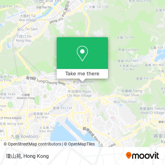 瓊山苑 map