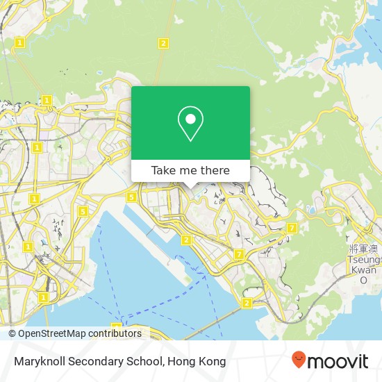 Maryknoll Secondary School map