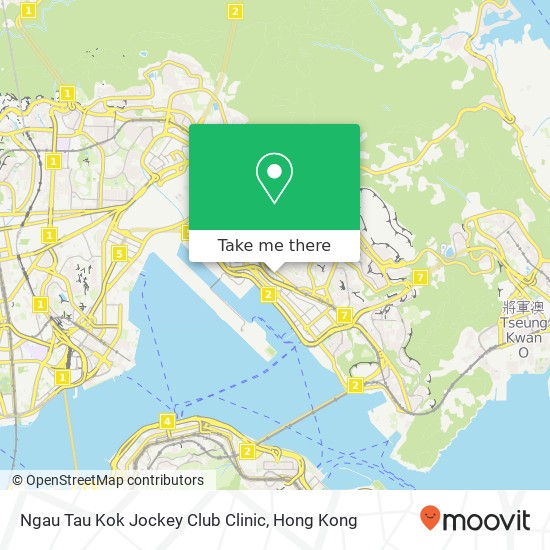 Ngau Tau Kok Jockey Club Clinic map