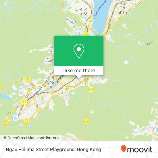 Ngau Pei Sha Street Playground map