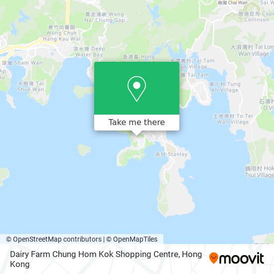 Dairy Farm Chung Hom Kok Shopping Centre map