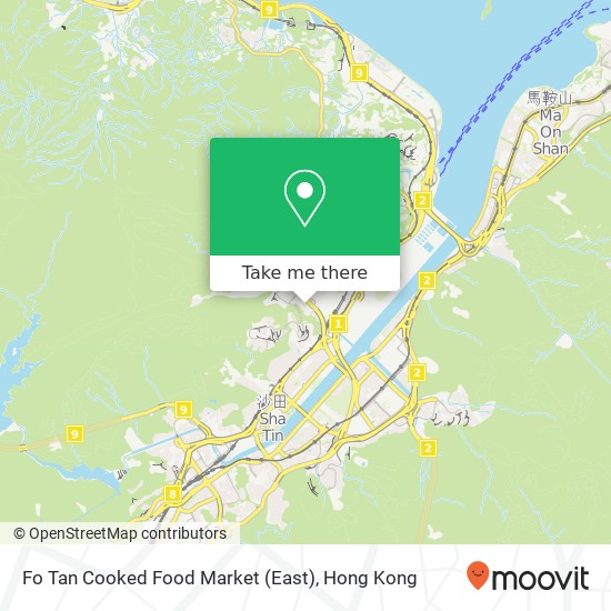 Fo Tan Cooked Food Market (East) map