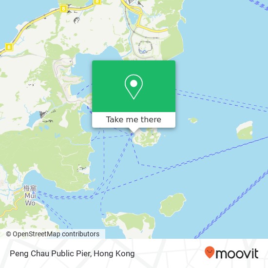 Peng Chau Public Pier map