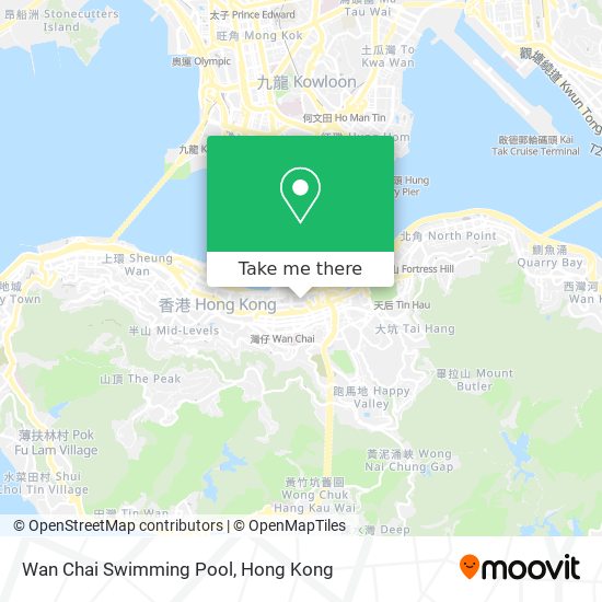 Wan Chai Swimming Pool map