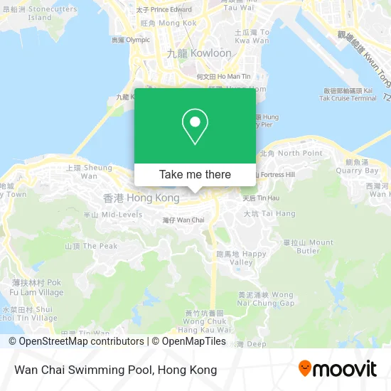 Wan Chai Swimming Pool地圖