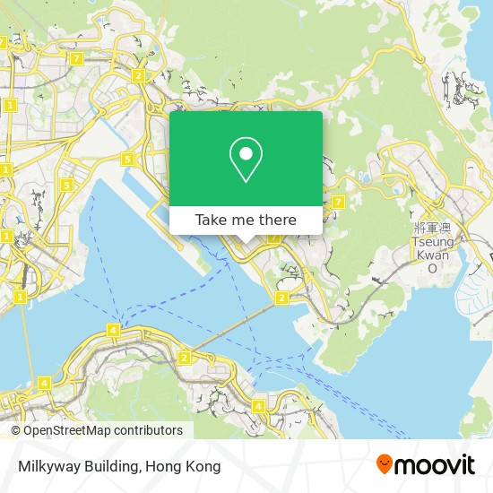 Milkyway Building map