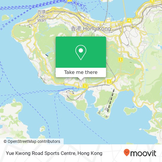 Yue Kwong Road Sports Centre map