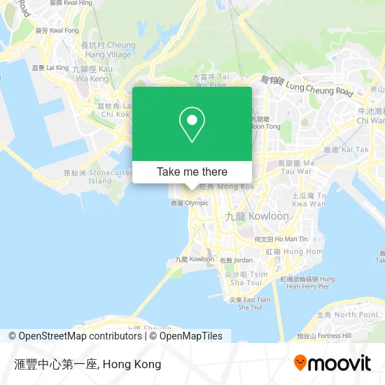 滙豐中心第一座 map