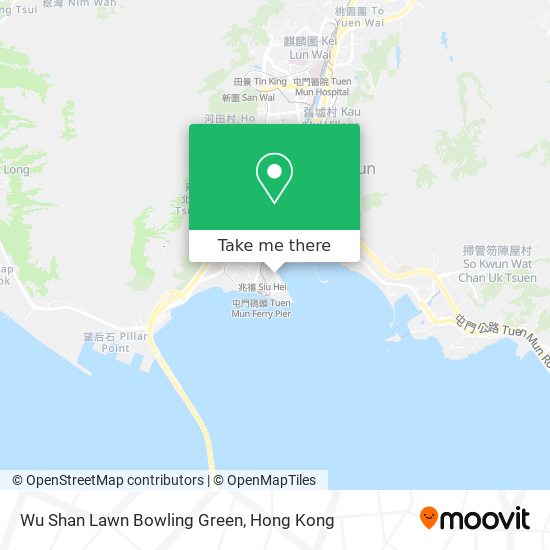 Wu Shan Lawn Bowling Green map