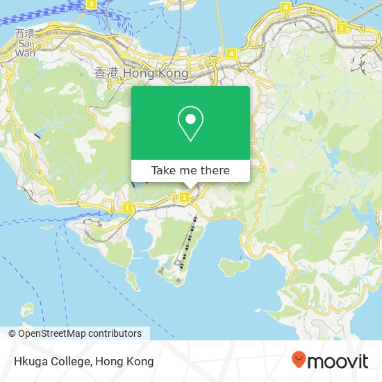 Hkuga College map