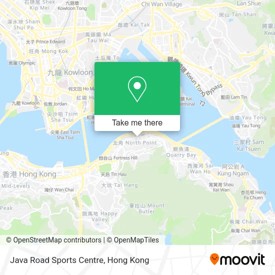 Java Road Sports Centre地圖