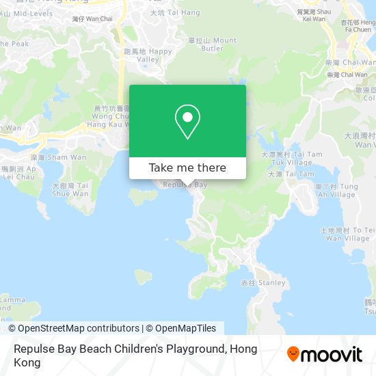 Repulse Bay Beach Children's Playground map