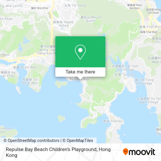 Repulse Bay Beach Children's Playground地圖